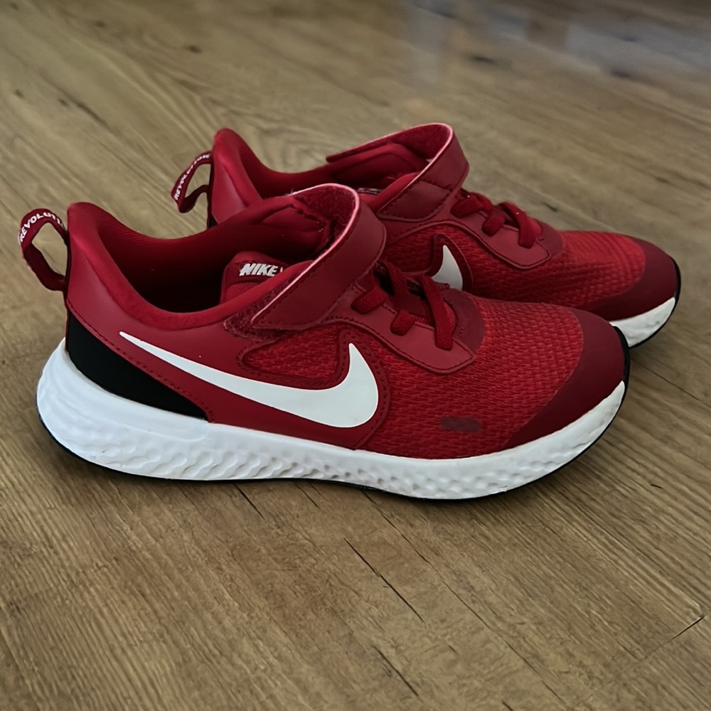 Nike Red Revolution Sneaker